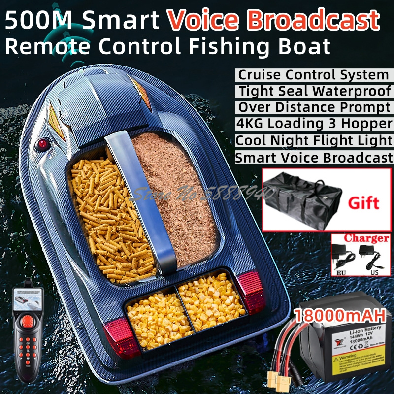 Fishing Boat Navigation Light - Barco Cebador RC Inteligente con Control
