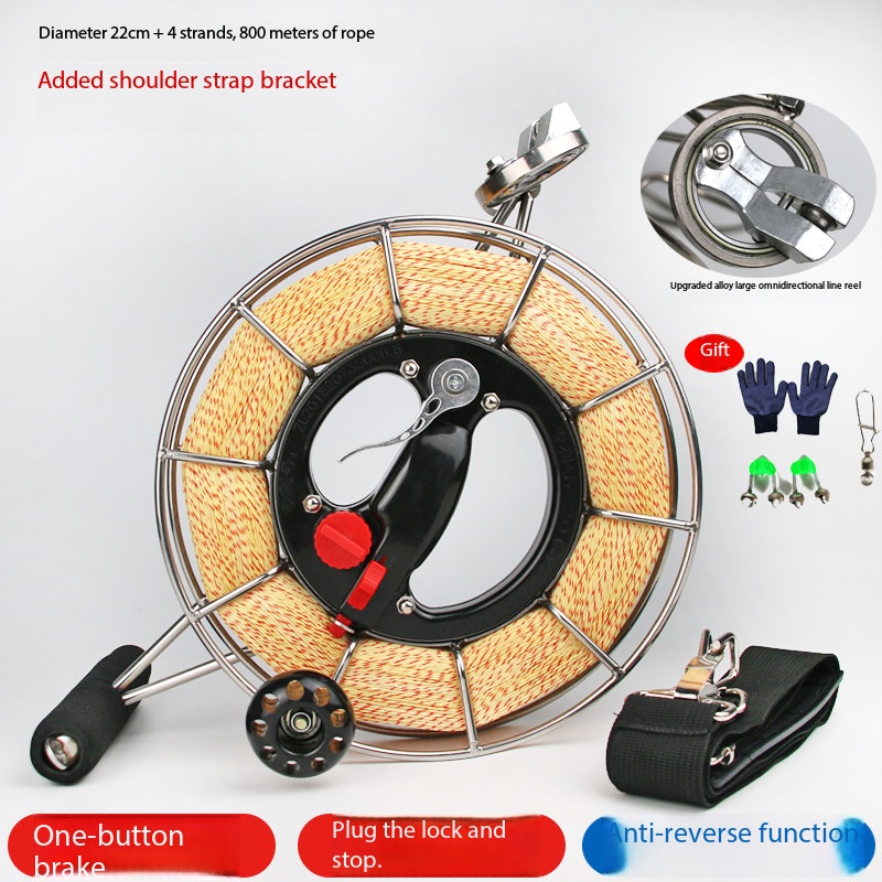 Carrete de Pesca Manual, Pesca - Fishing Boat Steering Wheel reseña y precio