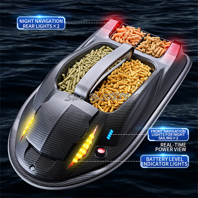 Barco Cebador RC Inteligente c - Fishing Boat Navigation Light reseña y precio